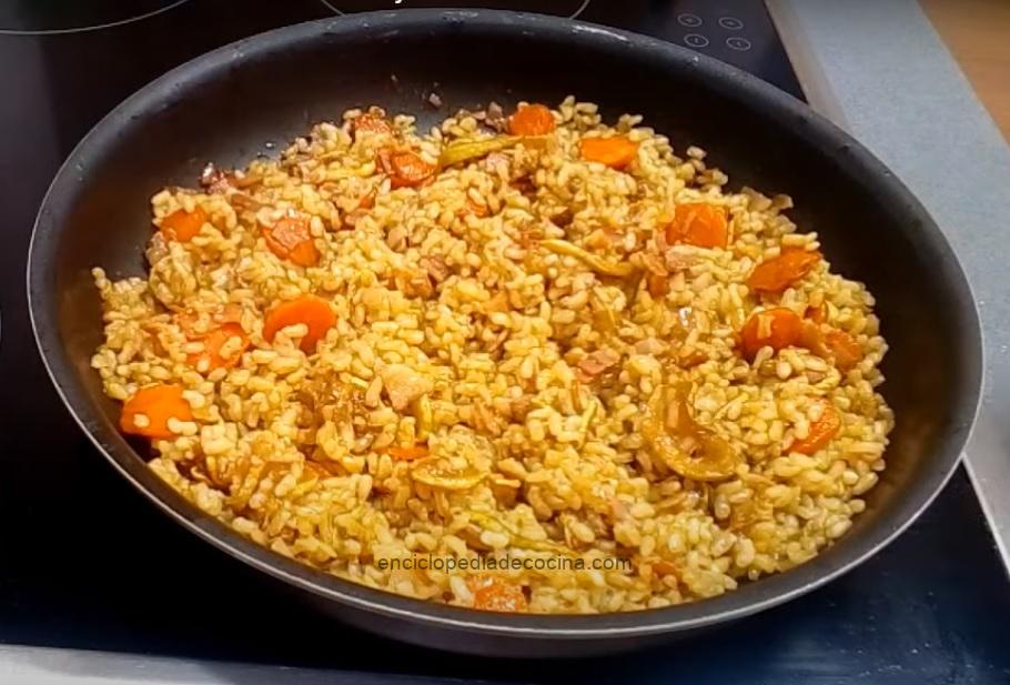 Arroz frito a la china