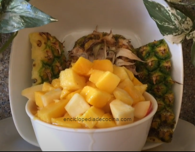 Cóctel de frutas hawaiano - Recetas de Cocina