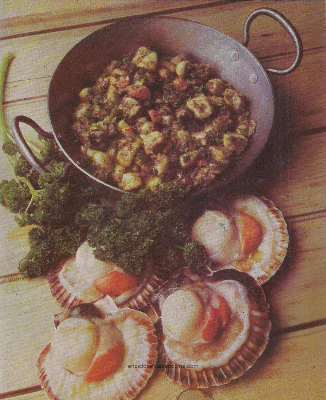 Coquilles Saint Jacques gratinadas