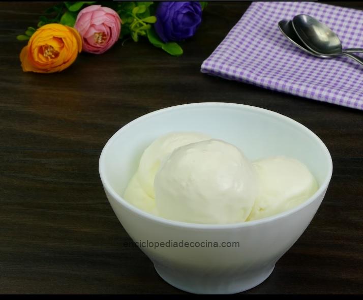 Crema básica para helado 2