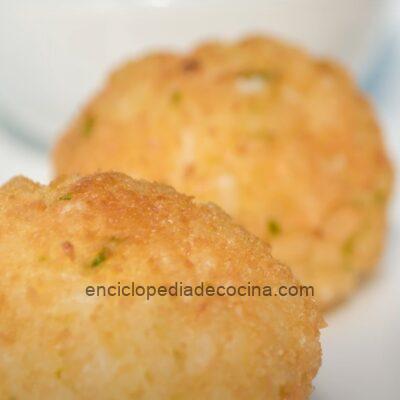 Croquetas de arroz