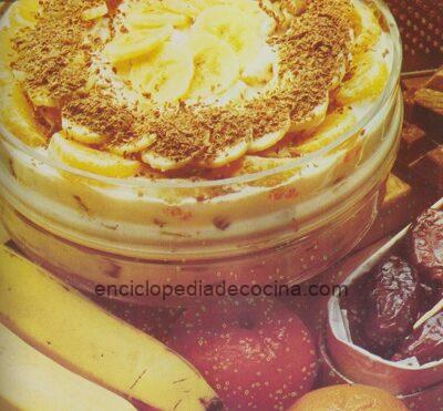 Datiles con bananas