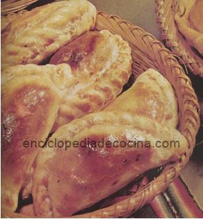 Empanadas de queso y cebolla