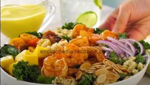 Ensalada de camarones ibadan