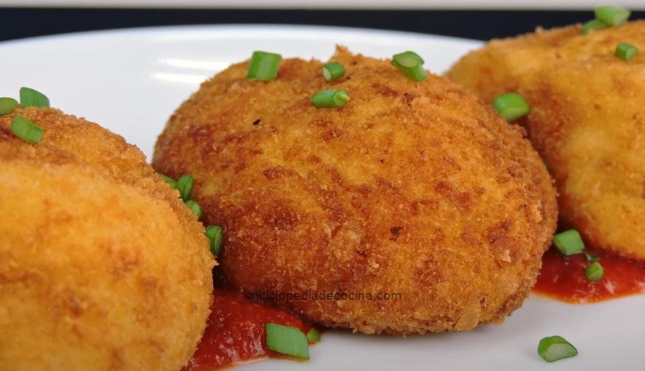 Croquetas de huevo