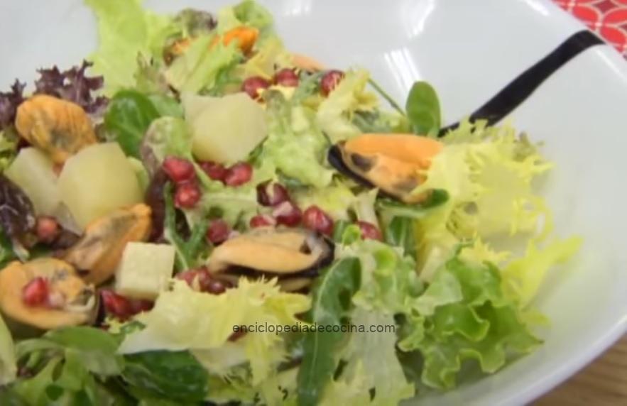 Ensalada de mejillones