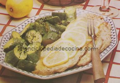 Escalopes de ternera al limón