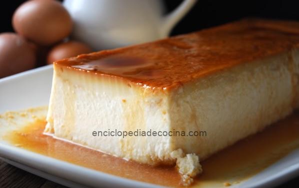 Flan de ricota