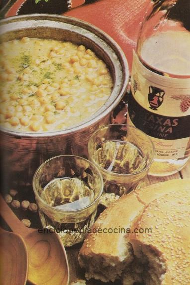 Garbanzos a la griega