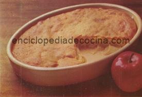 Gratinado de manzanas