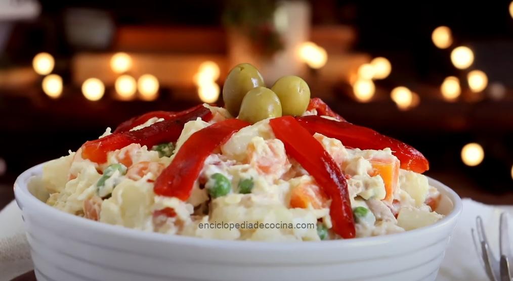 Kazan salad (ensalada rusa especial)