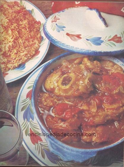 Guiso de Ossobuco (pierna de ternera)