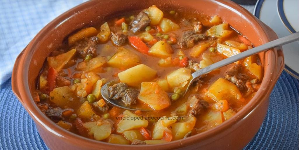 Guiso de carne a la napolitana