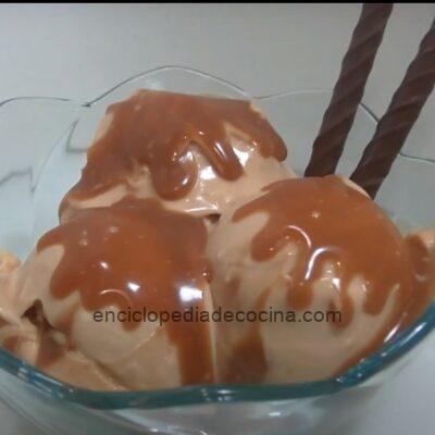 helado de caramelo