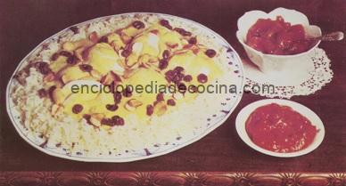 Huevos con curry