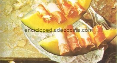 jamon con melon