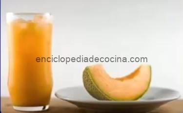 jugo de melon