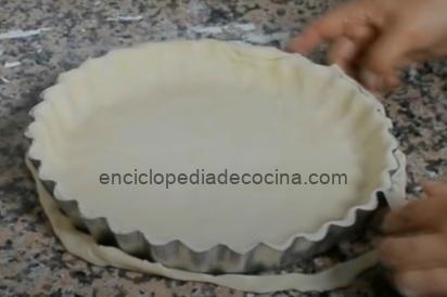 Masa para tartas saladas - Recetas de Cocina