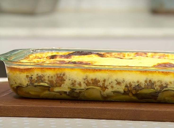 Moussaka vegetariana