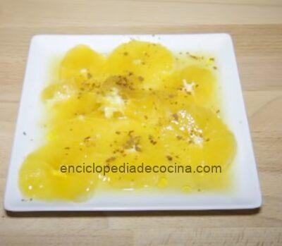 naranjas con canela