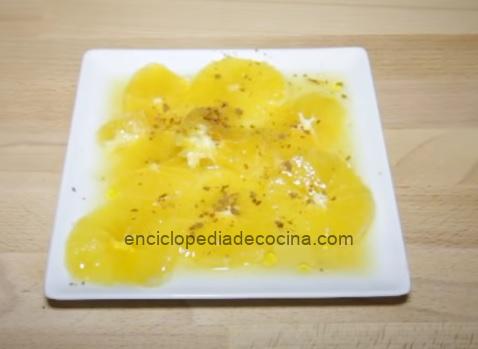 Naranjas con canela