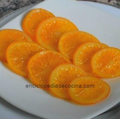 naranjas glace