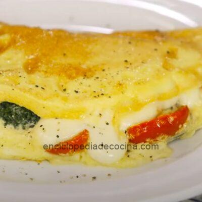 omelette de tomates