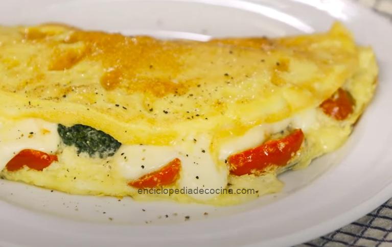 Omelette de tomates