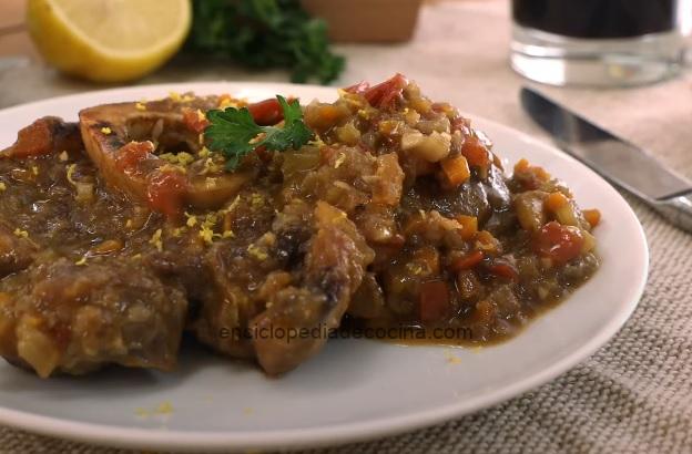 Ossobuco a la milanesa