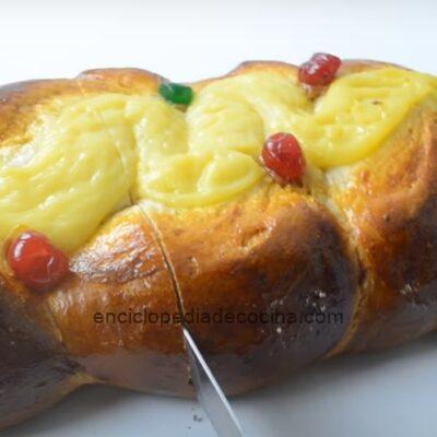 pan de pascua trenzado