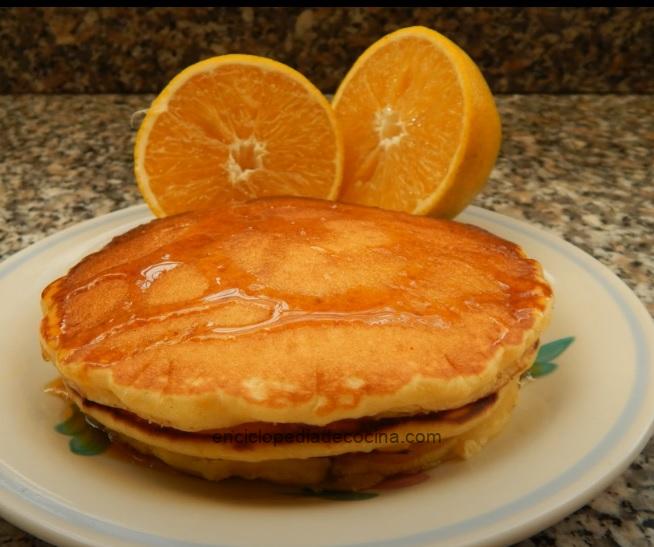 Panqueques a la naranja