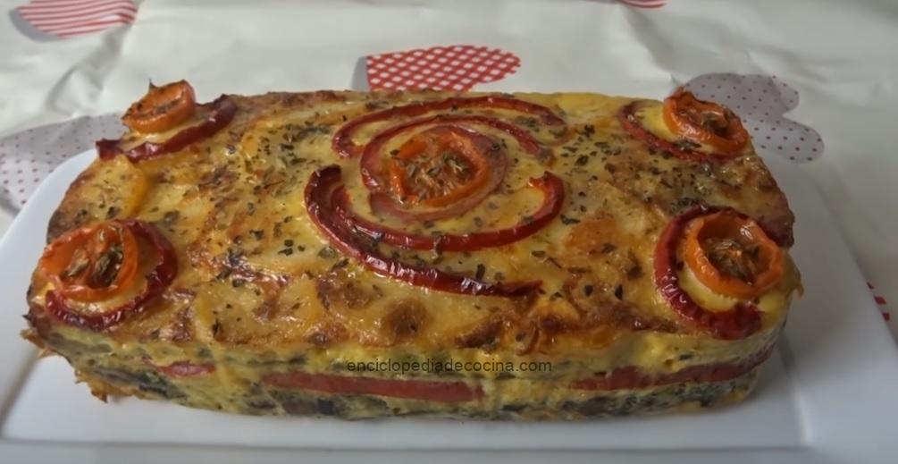 Pastel de verduras - Recetas de Cocina